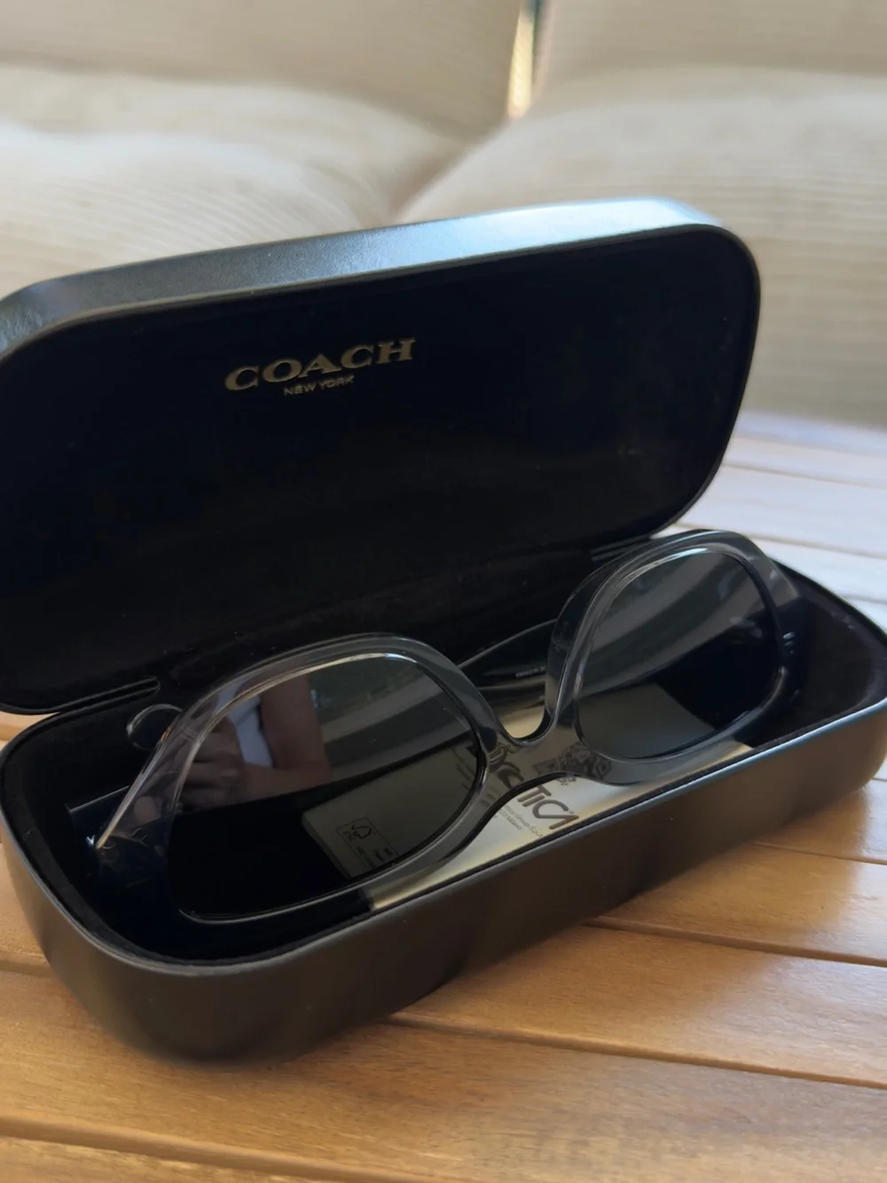 Coach Black Sunglasses